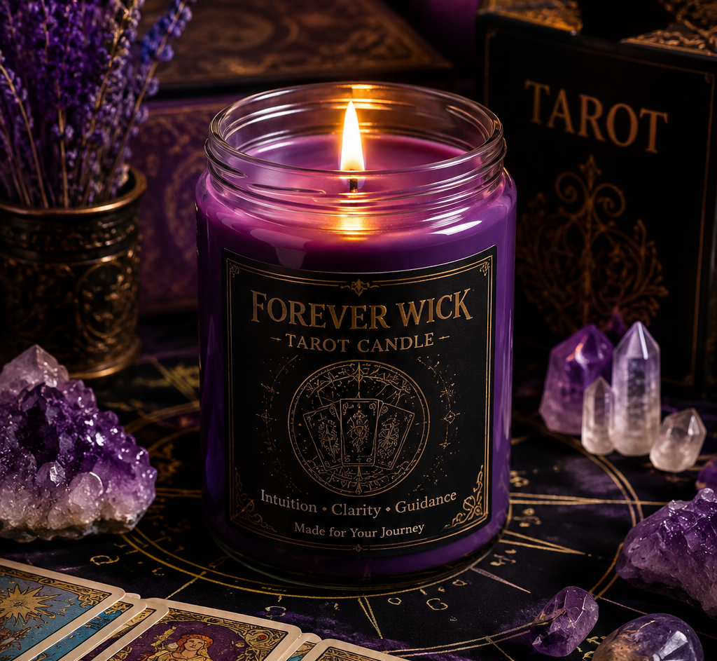 Forever wick Candle